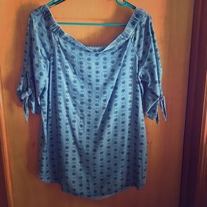 Off the shoulder top